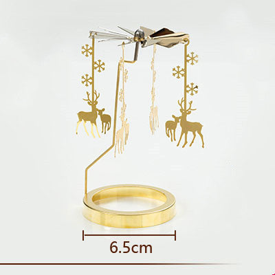 Romantic Scented Candle Rotating Candlestick - ROUTINE FASHION